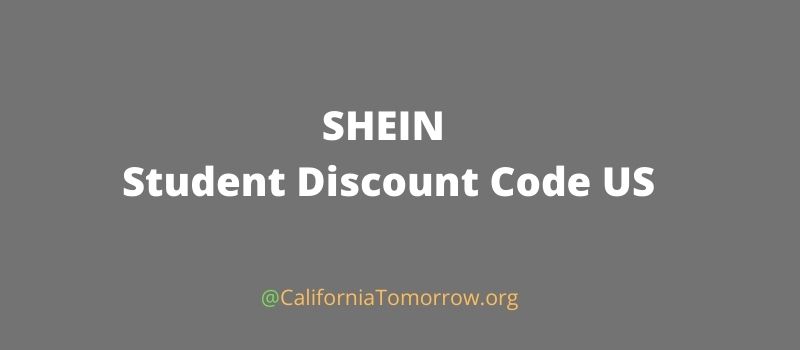 SHEIN Student Discount Code US SHEIN Student Discount Code US