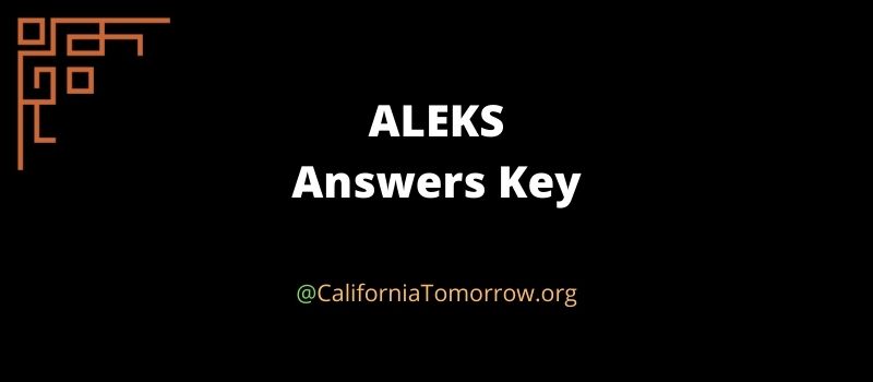 all ALEKS answer key