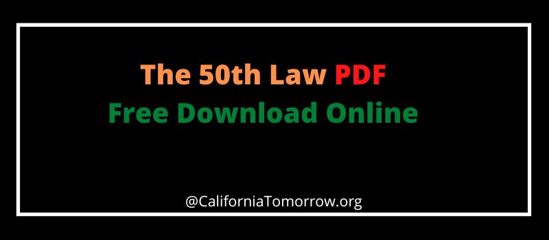 The 50th Law PDF Free Download Online
