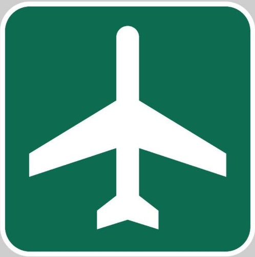 You are approaching an airport